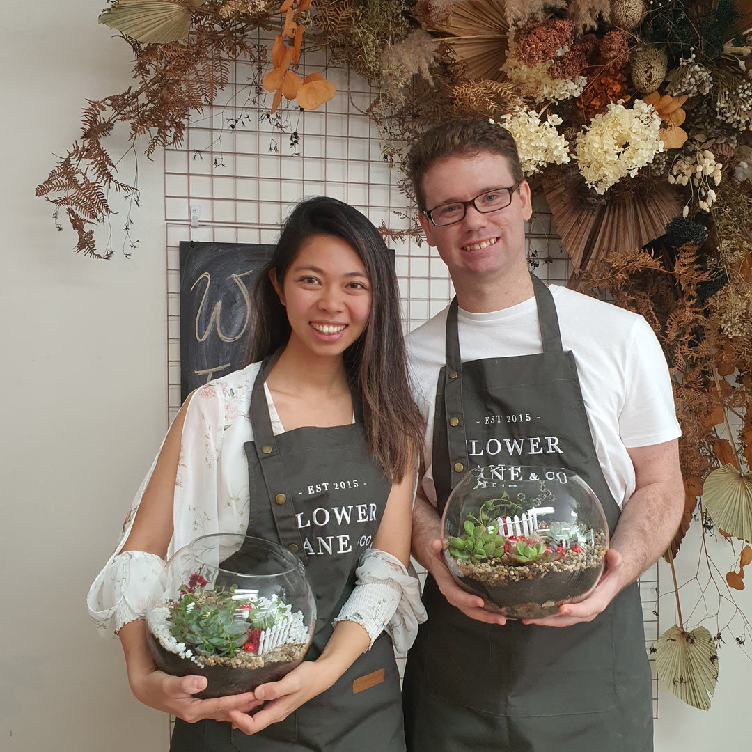 Valentine's Day Terrarium Workshop Week