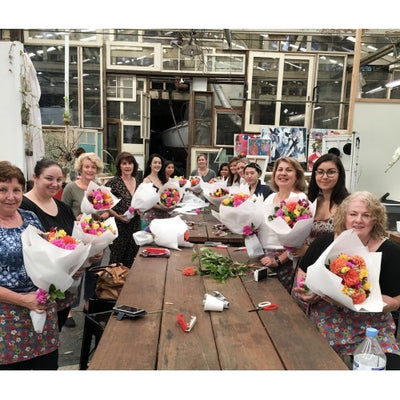 Flower and terrarium workshops at The Space