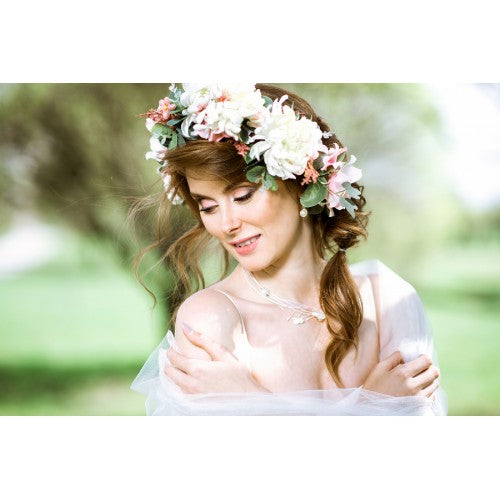 How to make a flower crown
