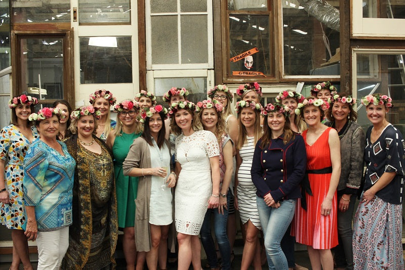 Flower crown workshop update