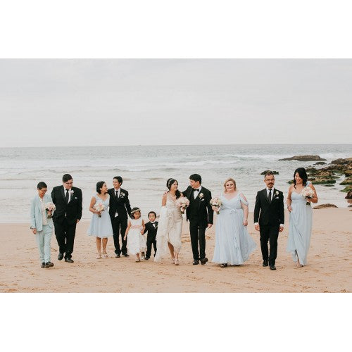 Chiet & Gavin beachside wedding