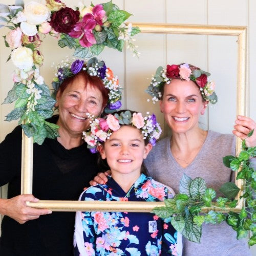 Spring festival Flower crown workshop