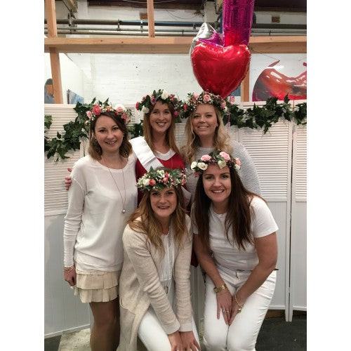Fun Floral Halo workshop