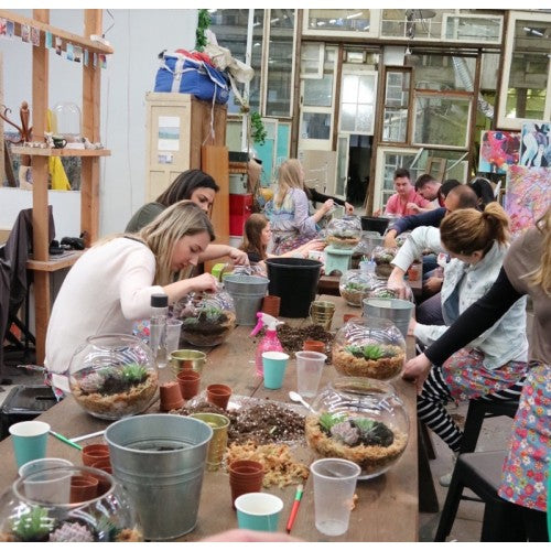 July Terrarium workshop