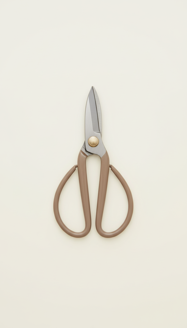 Metal Floral Shears with Precision Blades