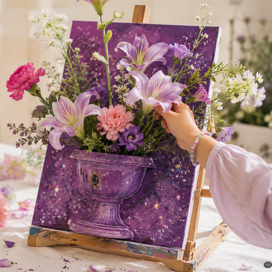 Vase on Canvas Workshop